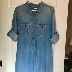 JCrew denim dress - size 6